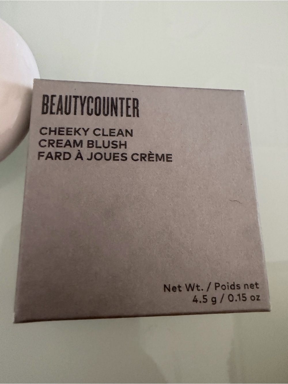 Beautycounter Cheeky Clean Cream Blush in Taupe Beige and lipstick set - Picture 4 of 5